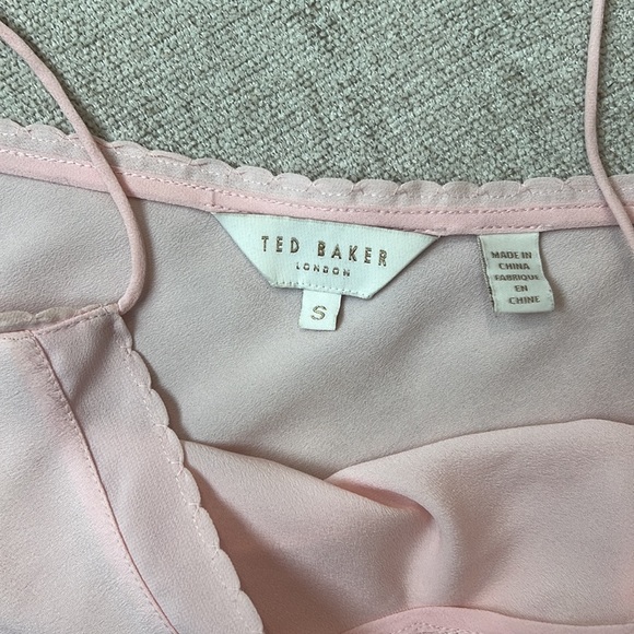 Ted baker light pink camisole tank top size small - Picture 2 of 3
